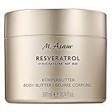 M. Asam RESVERATROL PREMIUM NT50 Körperbutter (300ml) – Body Butter Für Anspruchsvolle Haut,...