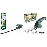Bosch Elektrische Heckenschere EasyHedgeCut 45 (420 W, Messerlänge 45 cm) & Bosch Gartenschere...