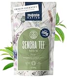Sencha Grüner Tee lose Monte Nativo (200g) - Hochwertig und aromatisch Grüntee (Green Tea) - 100%...