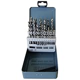 Makita D-46202 Bohrer-Set 18-teilig in Bohrerkassette, für Stein, Metall und Holz, Ø je 3-10 mm,...