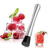 Professioneller Cocktail Stössel - Cocktail Zubehör, Multifunktional Mixer-Stößel...