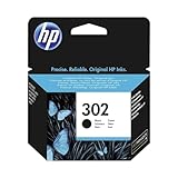 HP 302 (F6U66AE) Original Druckerpatrone Schwarz für HP DeskJet 1110, 213x, 363x, HP ENVY 452x, HP...