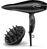 BaByliss Salon Air Brilliance Haartrockner mit digitalem Motor, D665E