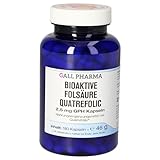 Bioaktive Folsäure Quatrefolic 800 mcg GPH Kapseln | Müdigkeit und Erschöpfung | kognitive...