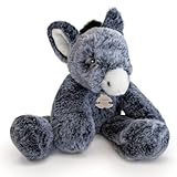 Linnea Plüschtier, 25 cm, aus 100 % Polyester, Kollektion Sweety, Esel, Blau