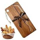 Messer Set, Schneidebrett und Tablett Set - Edelstahl Schneidset mit Tragbarem Campingmesser,...