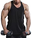 Lehmanlin Herren Sport Stringer Tank top,Bodybuilding Workout Tank Tops für das...