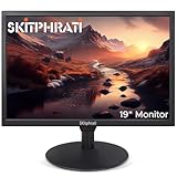 SKitphrati 19 Zoll PC Monitor, HD 1440 x 900 Bildschirm Computer Monitor mit HDMI VGA AV BNC USB...