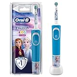 Oral-B Kids Frozen Elektrische Zahnbürste für Kinder ab 3 Jahren, 2 Putzmodi, extra weiche...