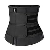 Aoleytech Bauchweggürtel Damen Taillenformer Waist Trainer, Verstellbarer Gürtel Trimmer...