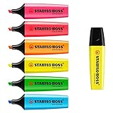 STABILO Textmarker BOSS ORIGINAL - 7 Stück