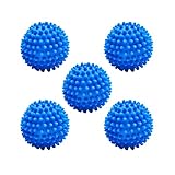 5 Stücke Trockner Ball, Wiederverwendbare Dryer Balls,Wäsche Wäschetrockner Trocknen Ball,...