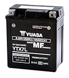 Yuasa YTX7L 12V 100 CCA wartungsfreie AGM VRLA Motorradbatterie