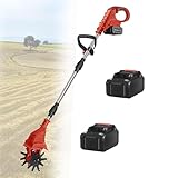 Elektrischer Grubber, 25 cm Frästiefe und 20 cm Fräsbreite, 270 U/min Hochgeschwindigkeit, mit...