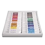 Rayher Hobby 38919000 Ölfarben-Set, 24 Farben, je Tube 12 ml, ideal für Keilrahmen, Leinwand,...