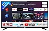 RCA RS32H2 Android Smart TV 32 Zoll (80 cm) mit Google Assistant, Chromecast, Netflix, Prime Video,...