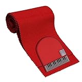 FRCOLOR 1 Satz Piano Keyboard Cover Set Teiliges Staubschutz Set aus Ultrafeinem Mikrofasermaterial...