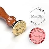 Siegelstempel Personalisiert - Erstellen Sie Ihr eigenes Siegelstempel für Ihren geschäftlichen...