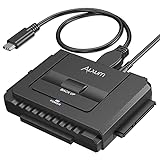 Alxum IDE SATA Adapter,USB 3.0 IDE Festplatten Adapter mit Netzschalter Adapter für 2.5/3.5 Zoll...