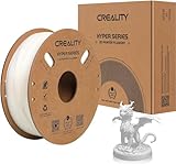 Hyper ABS Filament, Weiß Creality 3D Drucker Filament, 1.75mm, für Hochgeschwindigkeitsdruck,...