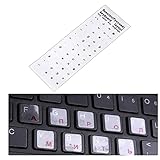 YXRRVING Klar Russische Tastatur Aufkleber Layout Für Notebook Computer Tastatur Key Stick N9J7...