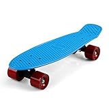 Monzana® Skateboard 22 Zoll ABEC 7 Kugellager Pennyboard Longboard Retro Design Erwachsene Kinder...