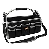 NWXVDS Robuste Arbeitstasche mit hoher Kapazität mit ergonomischen Griffen und mehreren Fächern...