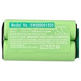 vhbw Akku Ersatz für Wahl 1854, 1855, 0114-300, 1854-7988 für Rasierer (2000 mAh, 2,4 V, NiMH)