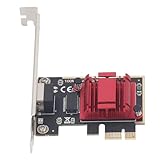 Sxhlseller 2,5-G-PCIe-Netzwerkadapter, PCI-Express-Gigabit-Ethernet-Karte mit Umfassender...