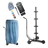 cartrend Felgenbaumwagen, Felgenbaum fahrbar mit Reifenschutzhülle, bis 255 mm Reifenbreite,...