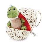 NICI 48804 Kuscheltier Dino Baby Junge im Ei Green 13cm