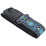 DECORNIJIA Ethnischer Gitarrengurt Verstellbar Leichter Ukulele Schultergurt aus Strapazierfähigem...