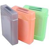 Uikdjgu 5 Pcs 3.5 Portable IDE HDD Externes Gehäuse Festplattengehäuse Hartschalenetui...