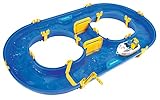 Big - Waterplay Rotterdam - Wasserbahn blau, 89 x 51,5 x 9,5cm große Bahn, inklusive 1 Boot und 1...