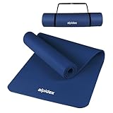 ALPIDEX Yogamatte 183 x 60 x 0.8 cm Phthalatfreie Fitness Matte Tragegurt rutschfest Gymnastik...