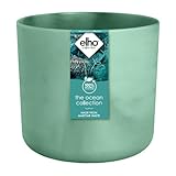 elho The Ocean Collection rund 22cm Blumentopf - Pflanzentopf hergestellt aus Meeresabfällen - 100%...