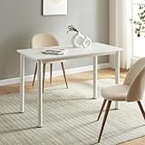 [en.casa] Esstisch Tammela für 4 Personen 120 x 60 cm Esszimmertisch rechteckige Tischplatte...