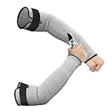 Migliore Wear Schnittfeste Ärmel Unterarmschutz Klasse 5, Lange Atmungsaktive Armschützer für...