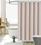 Nestn® Premium Leinen-Textur Duschvorhang 180x200 cm – Wasserdicht & Anti-Schimmel, waschbar,...