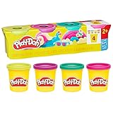 Play-Doh 4er-Pack kräftige Farben à 85 g