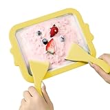 Gerollte Eismaschine, Instant-Pfanne | Softeismaschine | Haushalts-Obst-Eiscreme-Platte für...