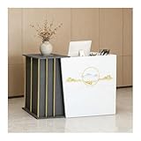 HGTRH Empfangstheke, Rezeptionstheke Empfangstheke Klein Empfangstresen Empfangstheke L Form...