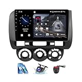 Generisch Android 13 Autoradio für Honda Jazz 2001-2009, 9' GPS-Navigationsradio, FM RDS DAB+,...