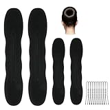 URAQT Hair Bun Maker, 5 Stück Haare Frisuren Set, Haarknotenmacher Haar Styling Donut Brötchen,...