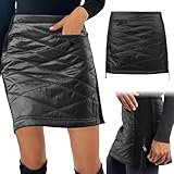 LPAMABA Damen Leichte Winddichte Röcke Primaloft Rock Damen Iceguard Skirt Winterrock Outdoorrock...