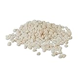 Relaxdays Marmorkies, 5kg, Dekosteine, Kieselsteine, Gartenkiesel, Beet, Blumentopf, Grab, Zierkies,...