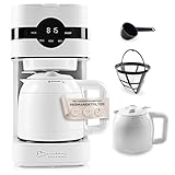 Barista Filterkaffeemaschine mit Isolierkanne | Filtermaschine mit Touchdisplay & Timerfunktion |...