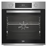Beko BBIM12300XMPEF Einbau-Backofen, Multifunktionsofen, 72 l Volumen, 10 Funktionen, FlexiCrisp...