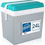 Kühlbox 24L Isolierbox Kühltasche Camping Thermobox Isoliertasche Grau (Kühlbox 24L)