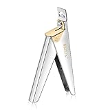 BEZOX Nagelknipser Maniküre Tip Cutter Voller Edelstahl, Hochwertiges Nagelknipser Tips für...